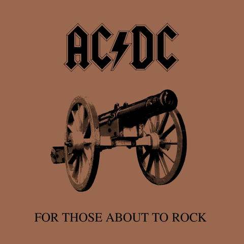 AC/DC - For Those About To Rock (We Salute You) [LP] Import